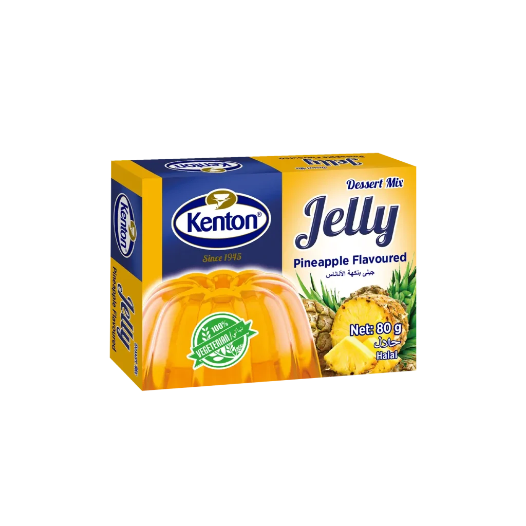 Kenton Vegetal Jelly Pineapple Flavoured 80 g