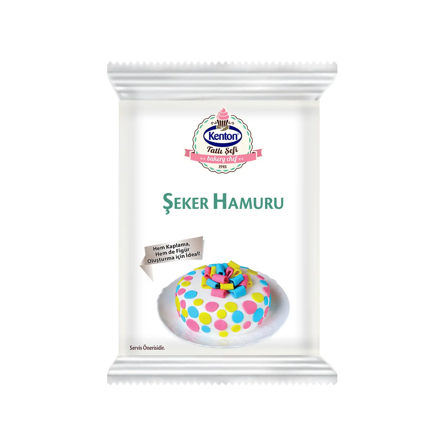 Kenton Tatlı Şefi  Şeker Hamuru Beyaz 200 g