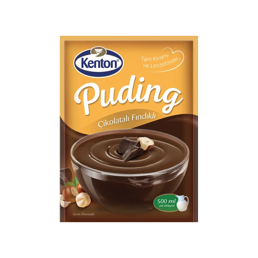 Kenton Çikolatalı Fındıklı Puding 100 g