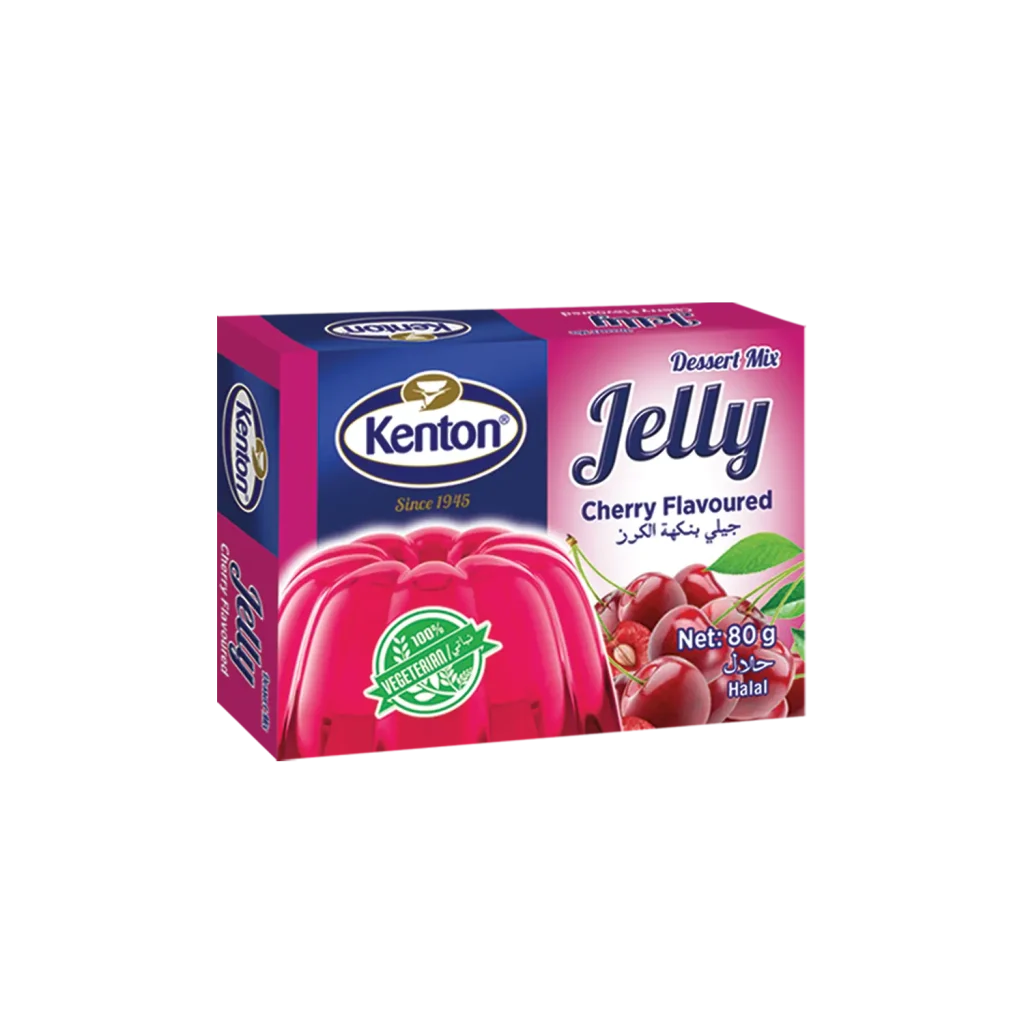 Kenton Vegetal Jelly Cherry Flavoured 80 g