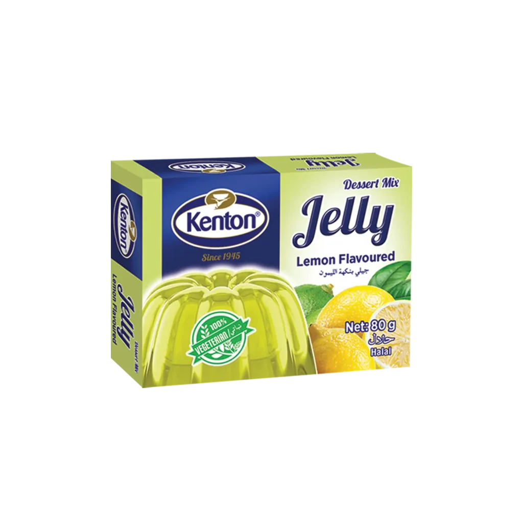 Kenton Vegetal Jelly Lemon Flavoured 80 g
