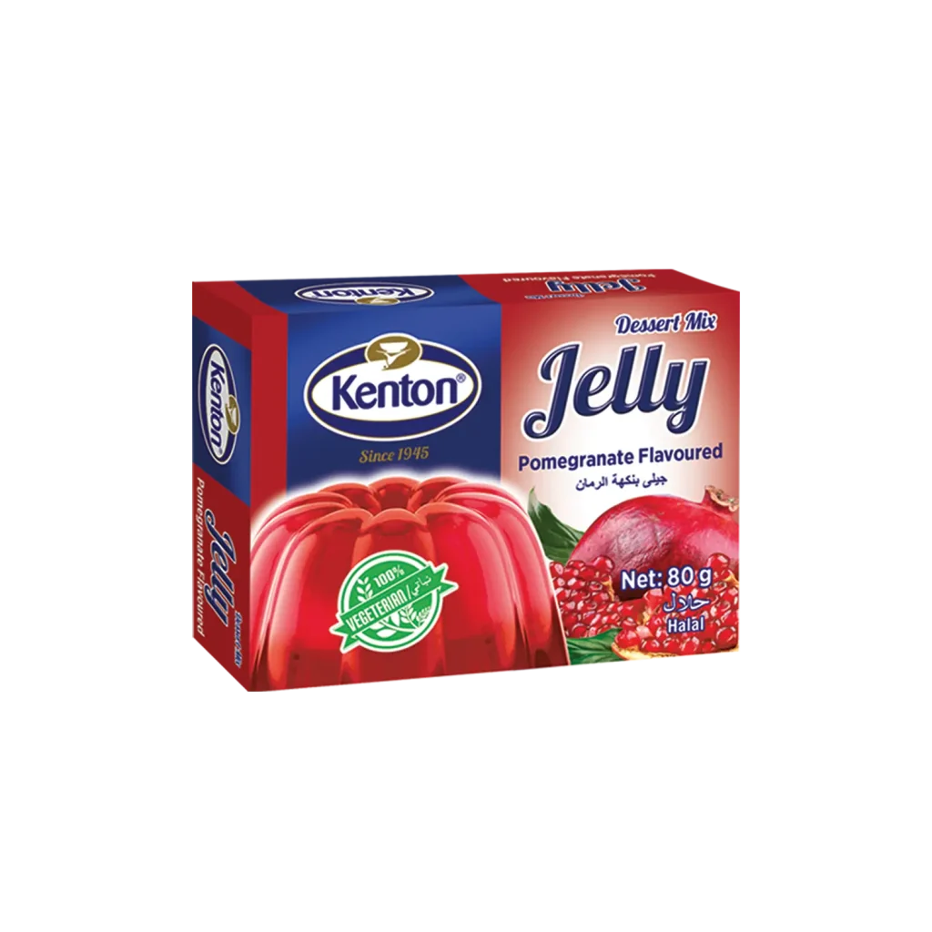 Kenton Vegetal Jelly Pomegranate Flavoured 80 g