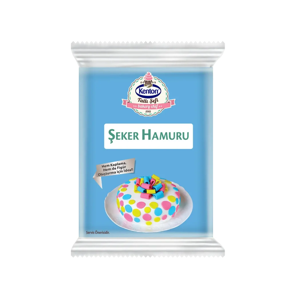 Kenton Tatlı Şefi  Şeker Hamuru Mavi 200 g
