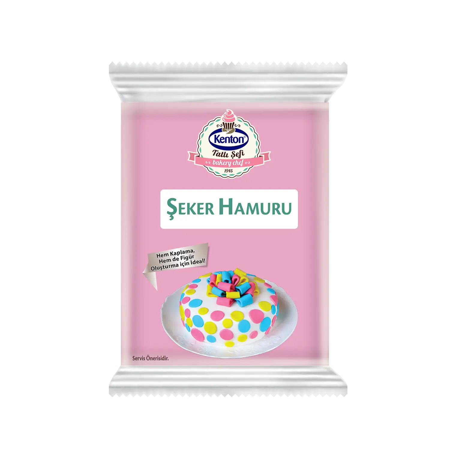 Kenton Tatlı Şefi  Şeker Hamuru Pembe 200 g