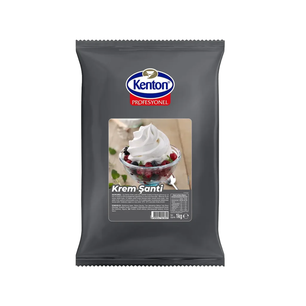 Kenton Profesyonel Krem Şanti Sade 1 Kg