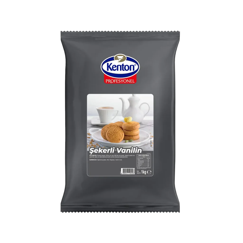 Kenton Profesyonel Şekerli Vanilin 1 Kg