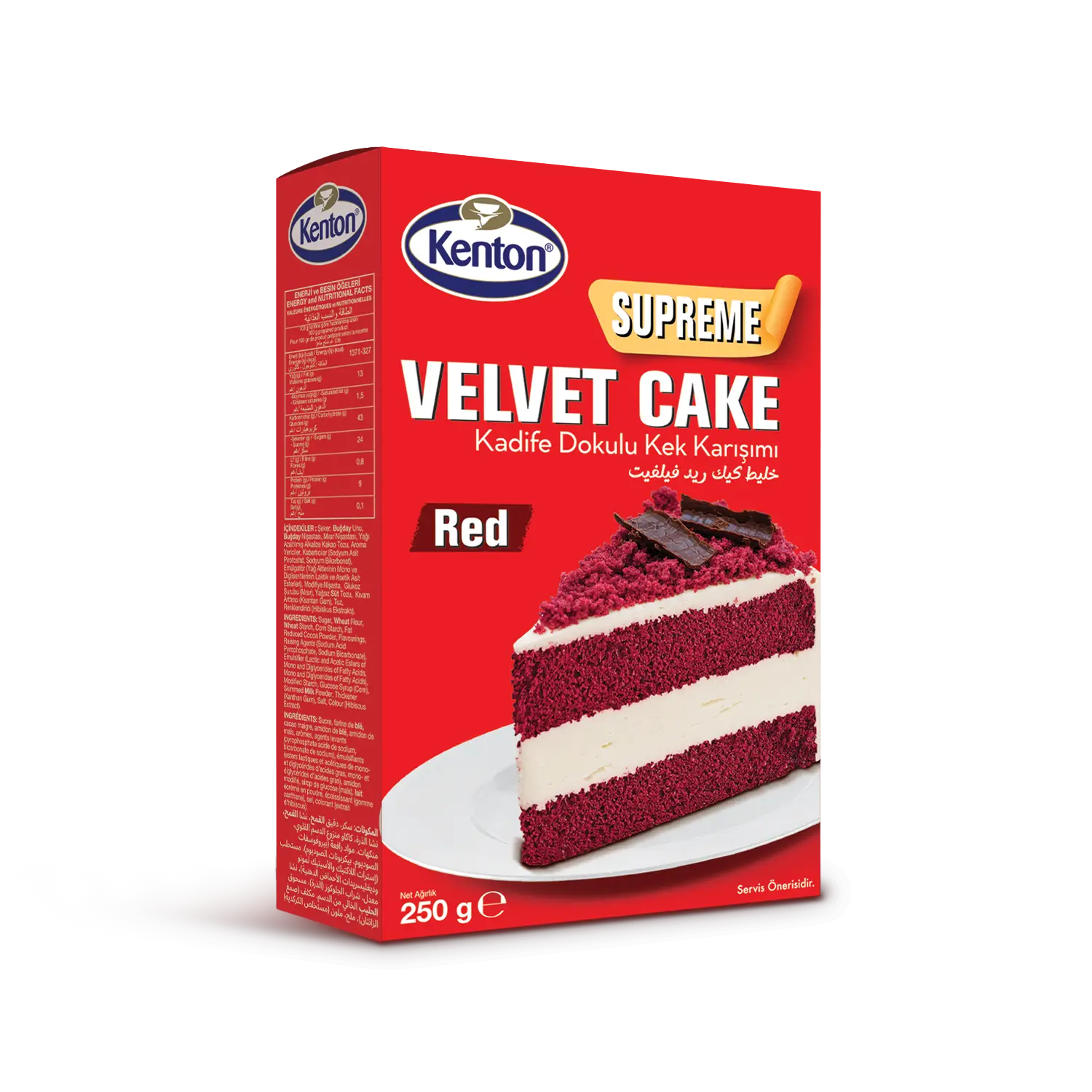 Kenton Red Velvet Kek Karışımı 250 g