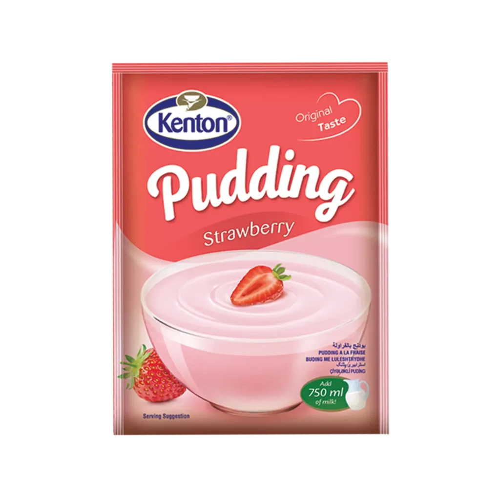 Kenton Strawberry Pudding 125 g